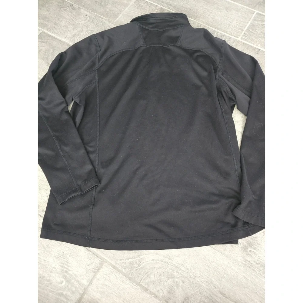 The North Face‎ Mens Black Quarter Zip Pullover Fleece Jacket Large